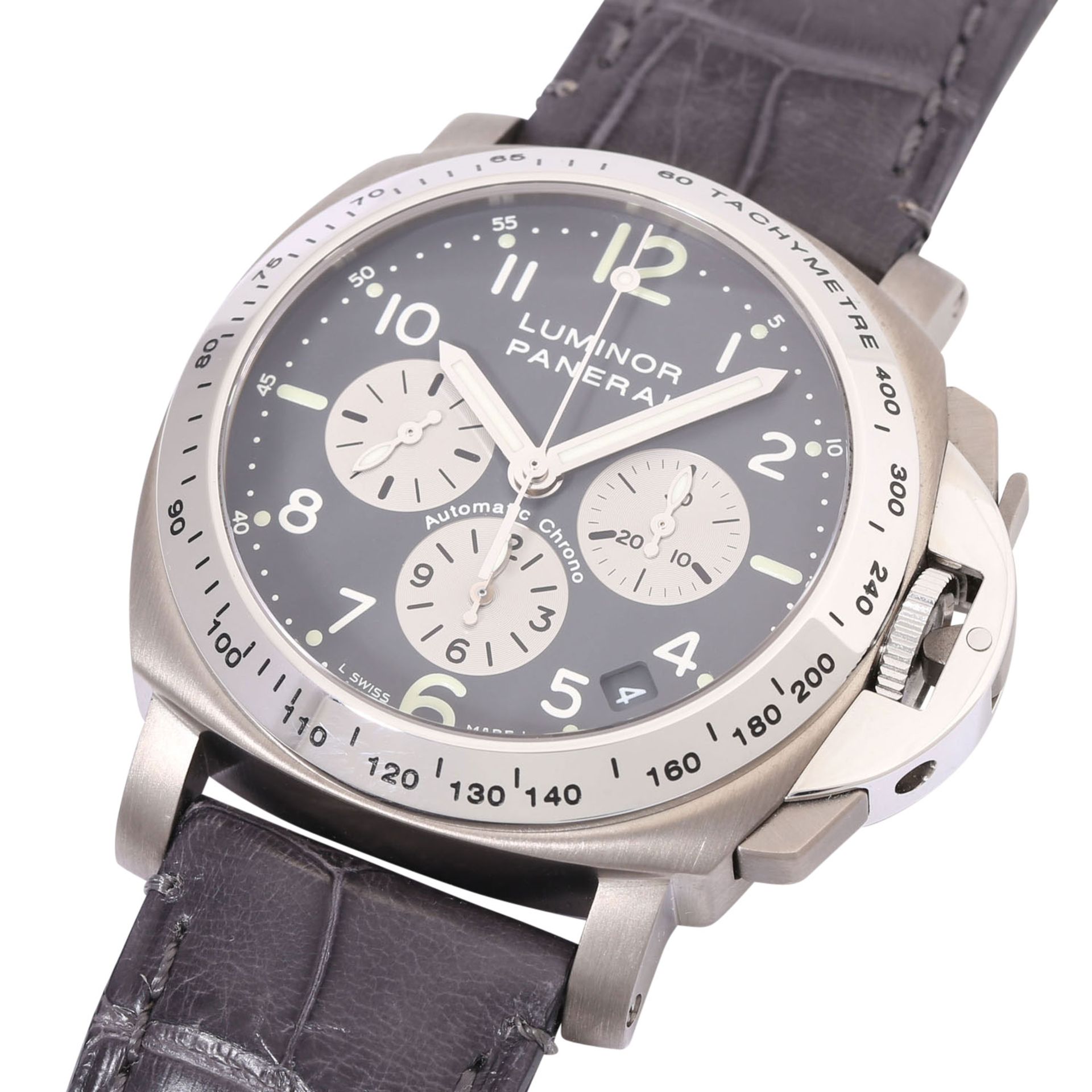 PANERAI Luminor Chronograph Ref. PAM 000052 Herrenarmbanduhr.  - Bild 5 aus 10