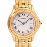 CARTIER Cougar Damen Armbanduhr, Ref. 887904. Full Set aus 2005.