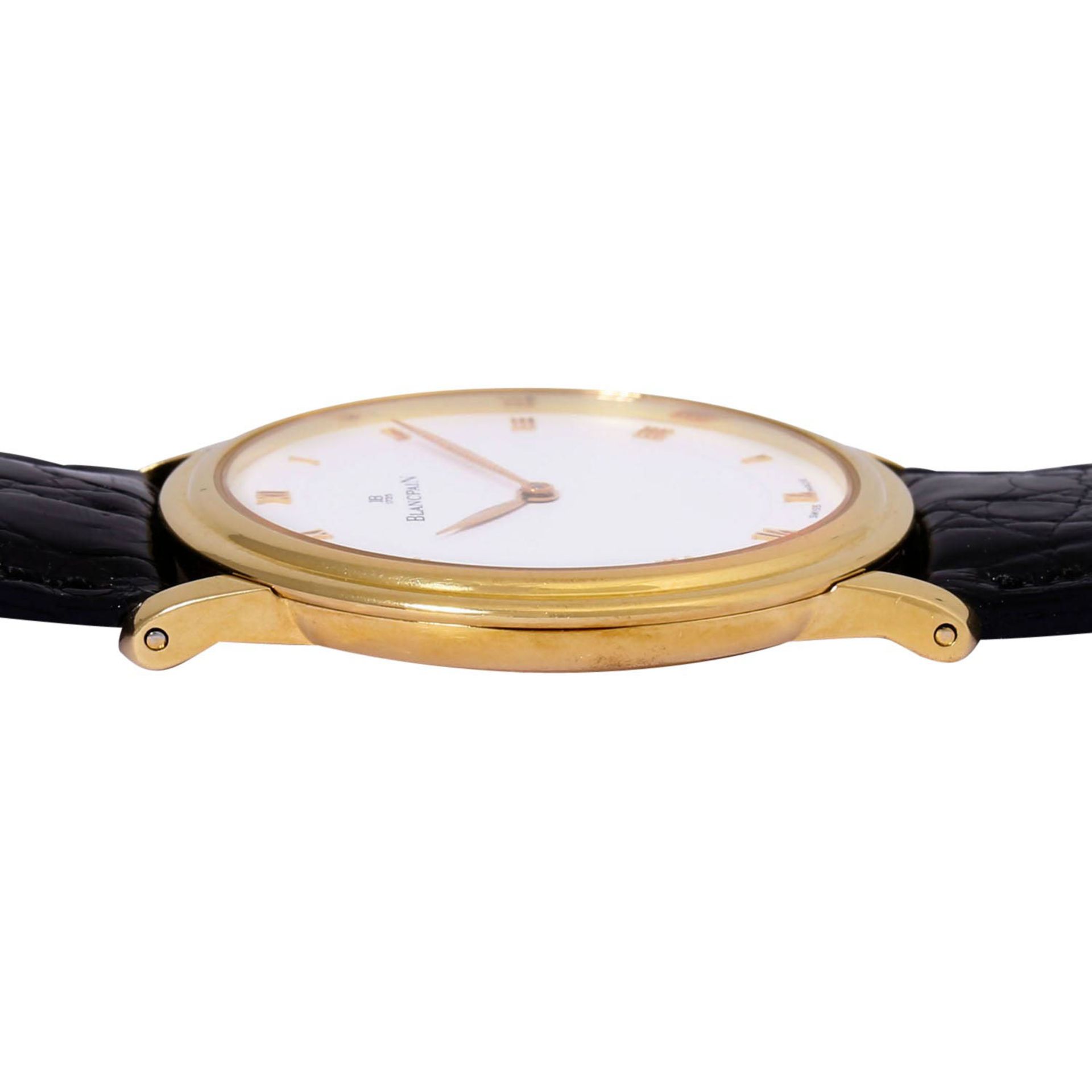 BLANCPAIN Villeret Ref. 0021-1418 ultraflache Herren Armbanduhr.  - Bild 4 aus 7