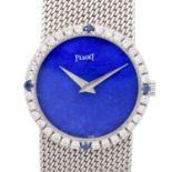 PIAGET Vintage Damenuhr "Lapislazuli", Ref. 9706. Ca. 1970er Jahre.