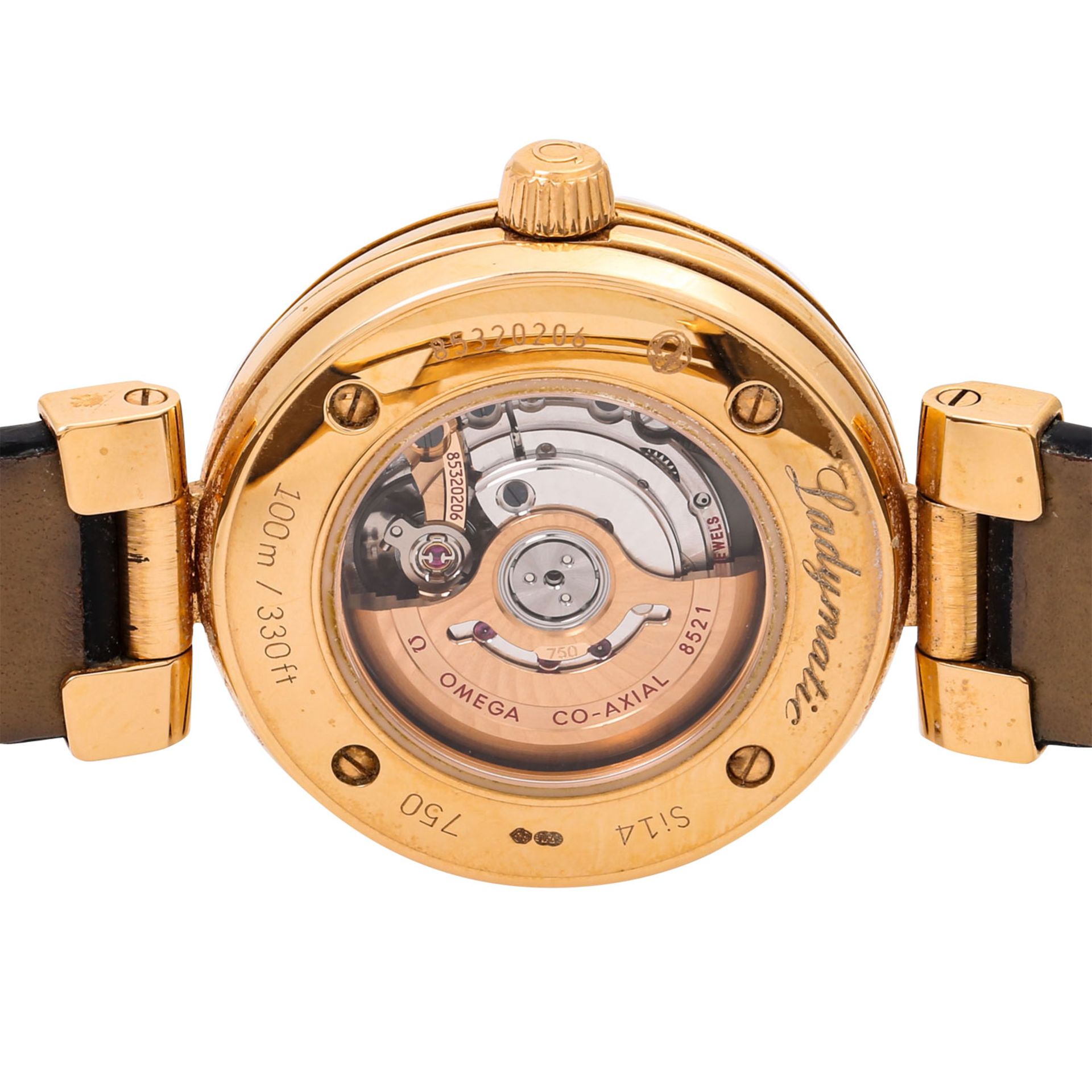 OMEGA DeVille Ladymatic Co-Axial Chronometer Damen Armbanduhr.  - Bild 2 aus 8