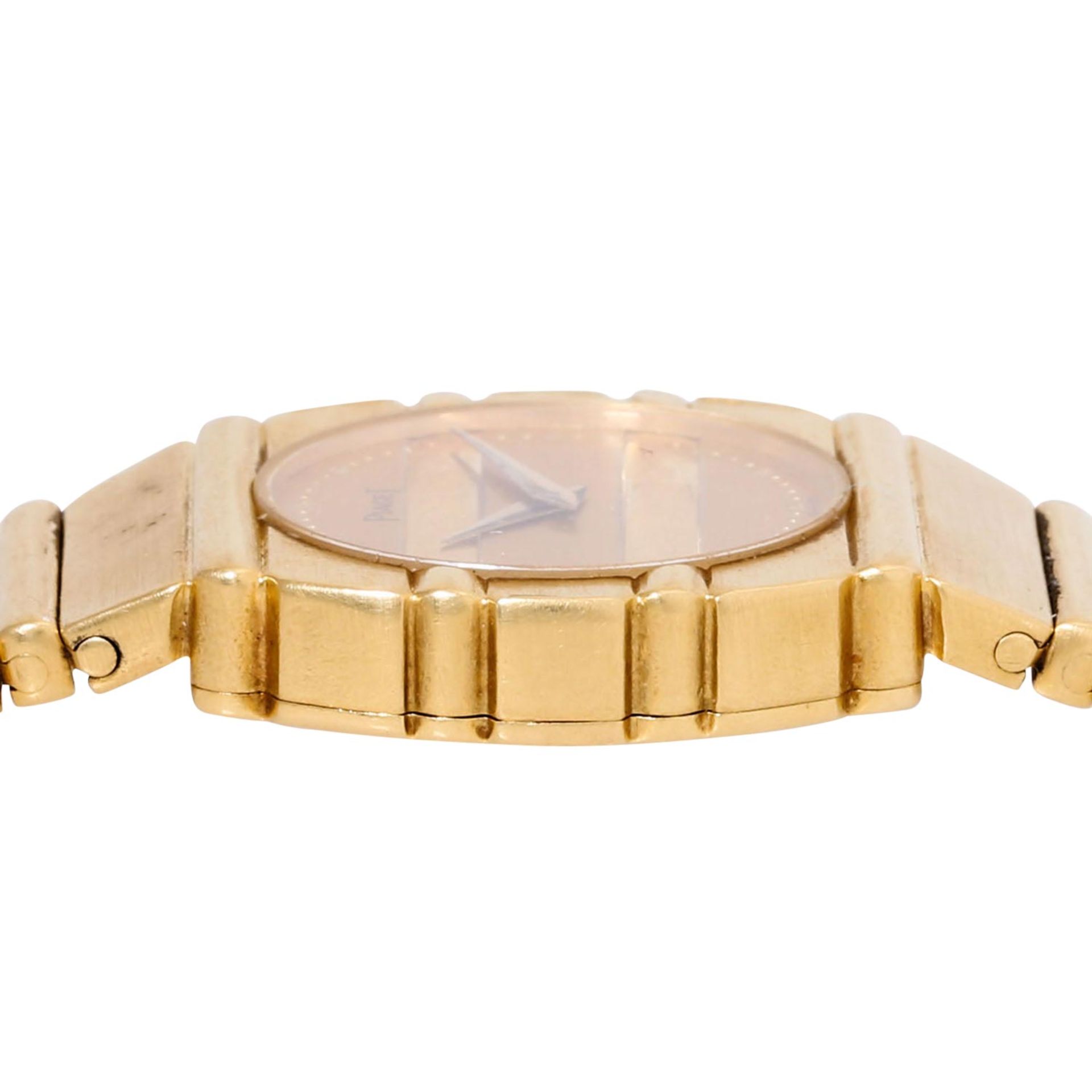 PIAGET Polo 18K Gelbgold Damen Armbanduhr Ref. 861. - Image 4 of 7