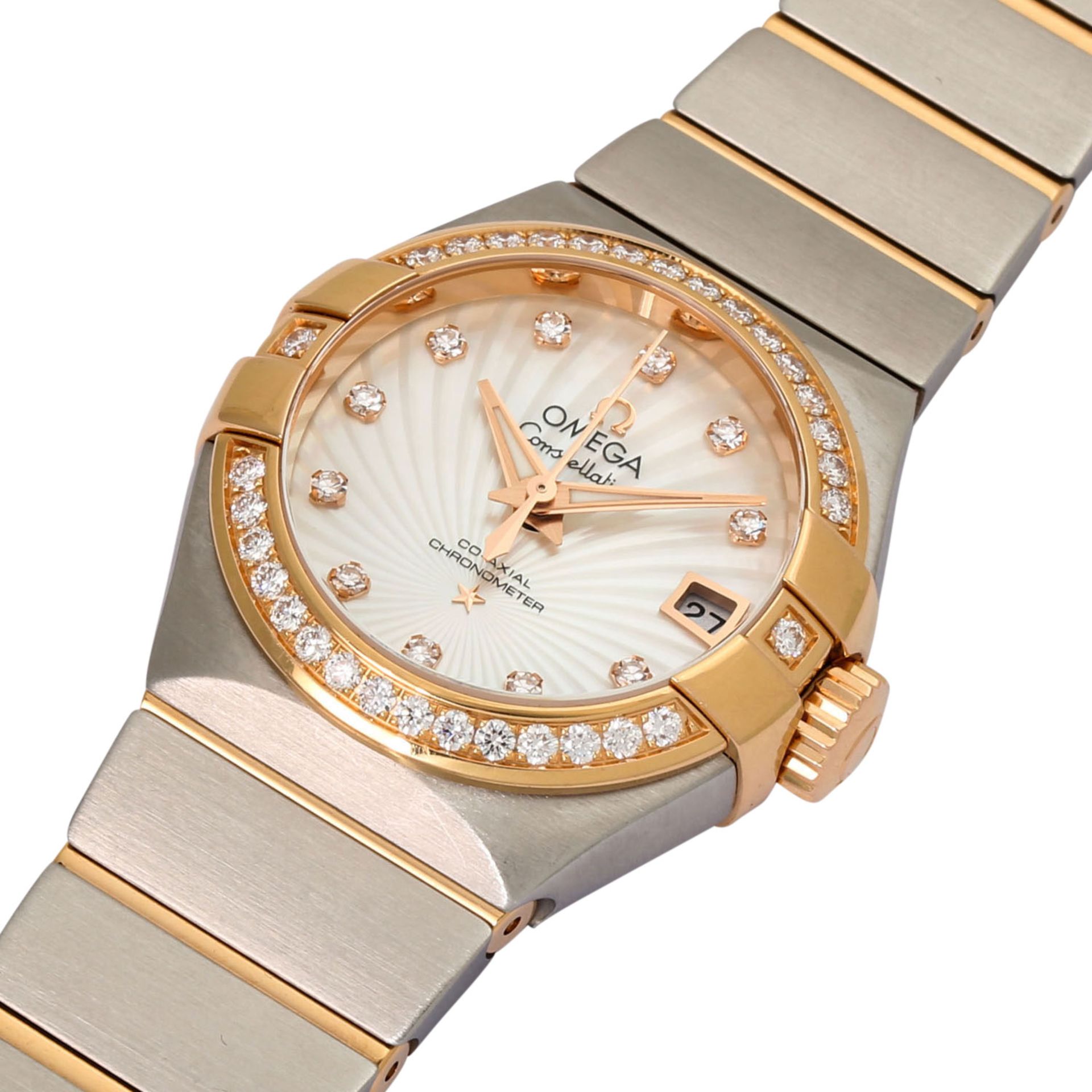 OMEGA Constellation Co-Axial Chronometer Damen Armbanduhr.  - Bild 5 aus 8