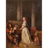 NETSCHER, CASPAR, 1635/39-1684 (NACHFOLGER) "Musikstunde",