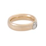 Ring mit Brillant ca. 0,70 ct