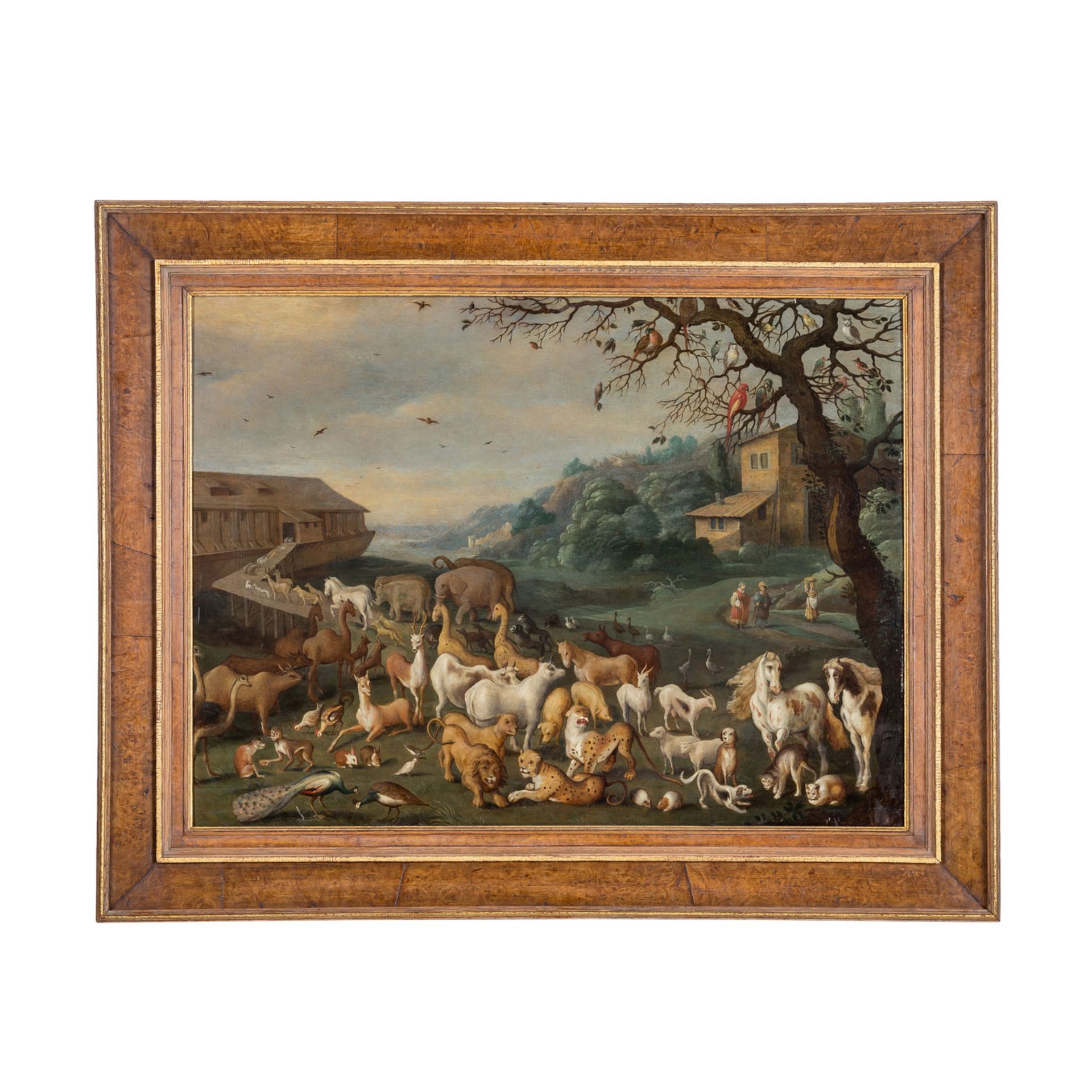 BOUTTATS, FREDERICK I, 1612-1661, (zugeschrieben) "Einzug der Tiere in die Arche Noah" - Bild 2 aus 6