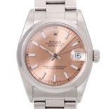 ROLEX Datejust 31 "Salmon" Damen Armbanduhr, Ref. 68240. Ca. 1998.