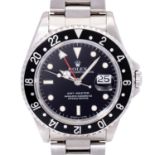 ROLEX GMT-Master Ref. 16700 Herrenarmbanduhr von 1991.