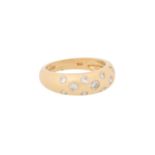 Ring mit Brillanten von zus. ca. 0,45 ct,