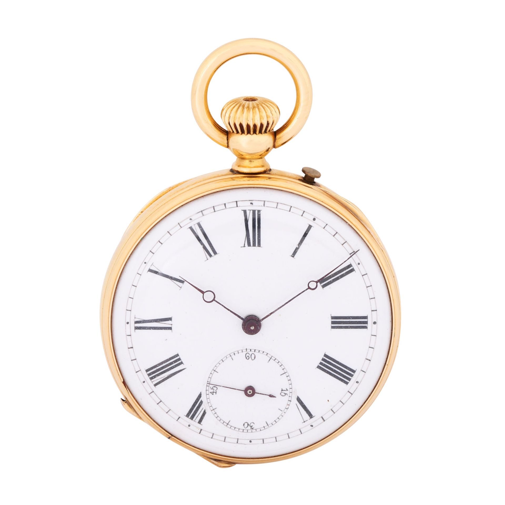 JT & F offene Umhängeuhr ca. 1890.