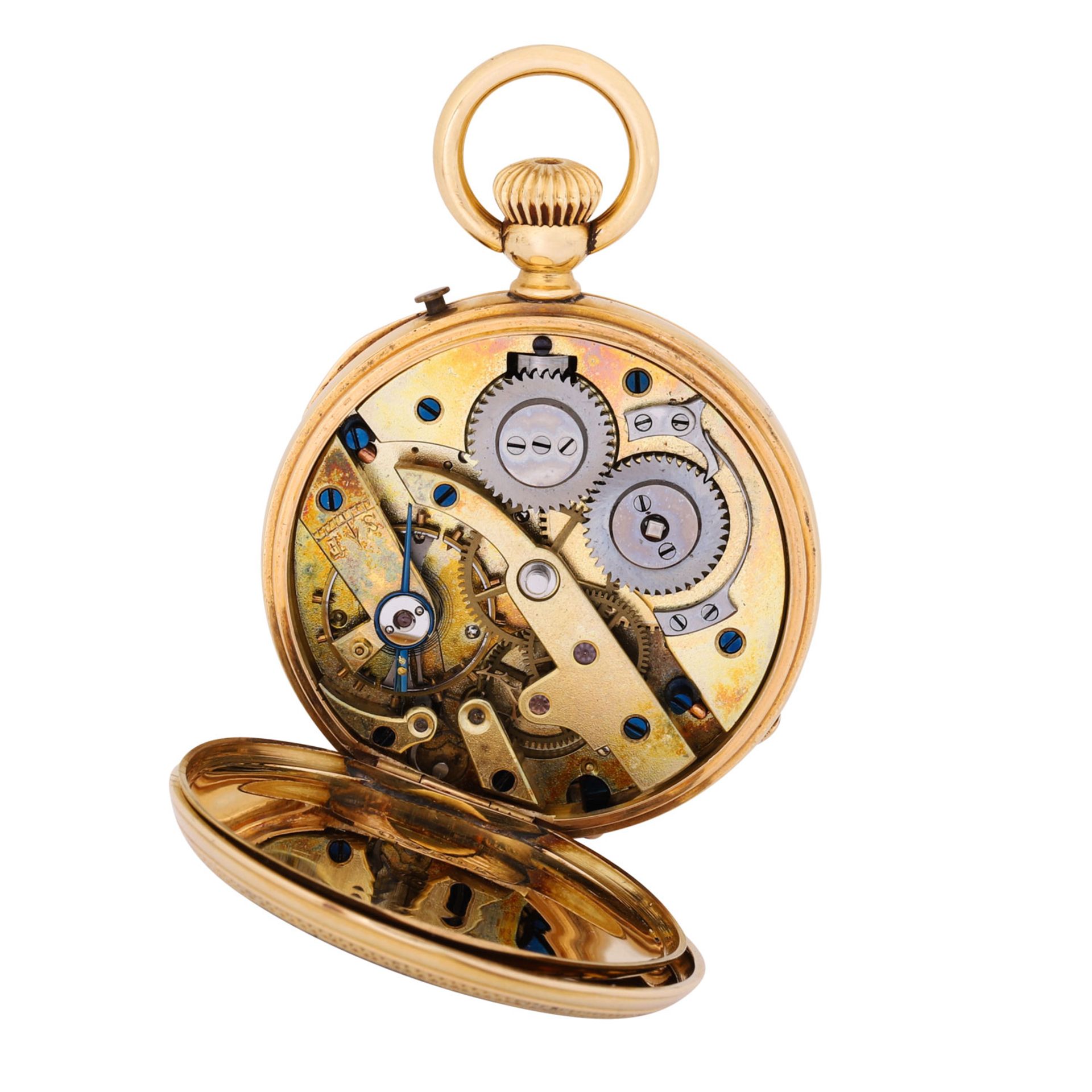 JT & F offene Umhängeuhr ca. 1890. - Image 4 of 9