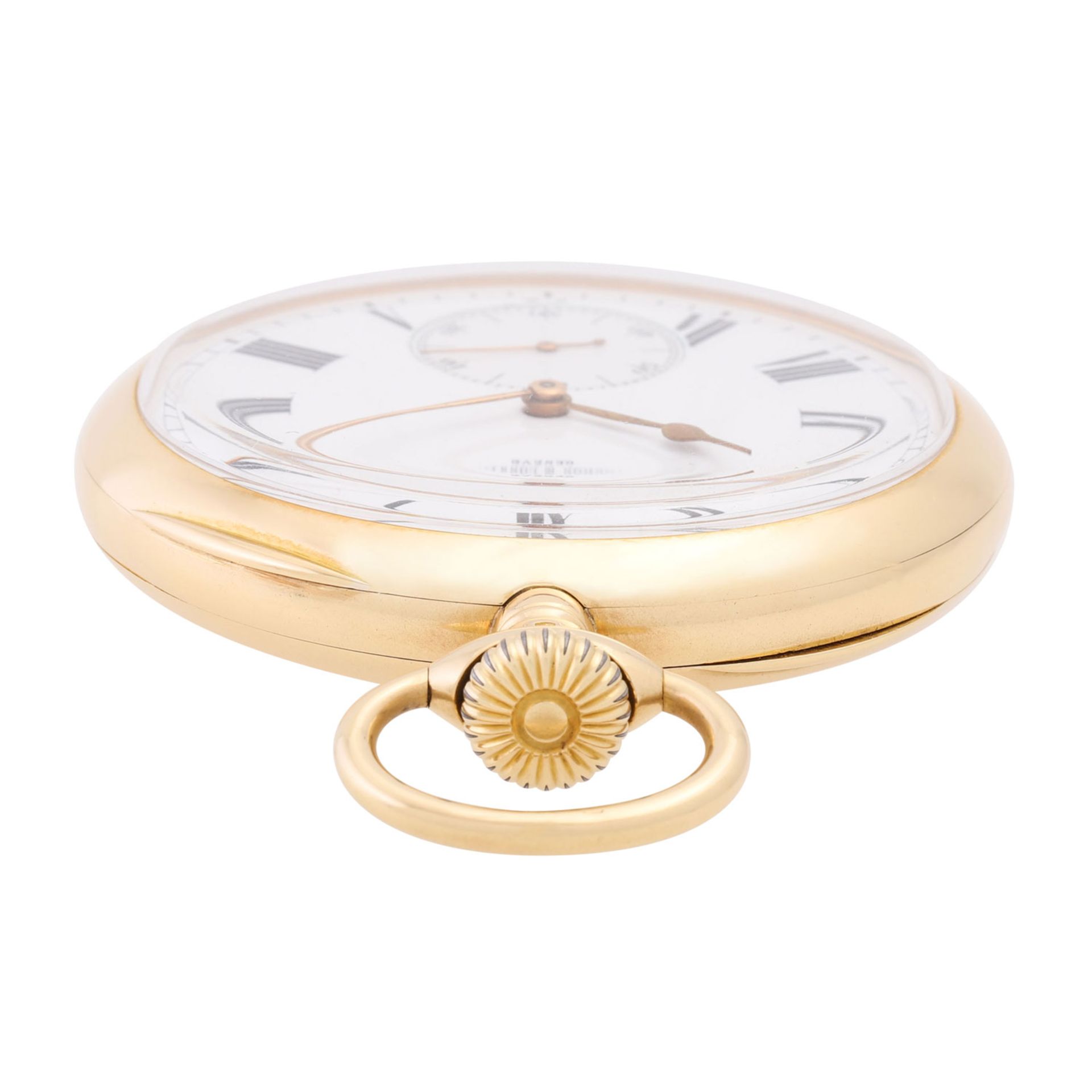 VACHERON CONSTANTIN große, schwere offene Taschenuhr "Chronometre Royal". - Bild 8 aus 9