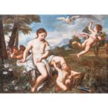 Nachfolger von MICHELE ROCCA (1670/75-1751) "Amor zieht Venus einen Dorn aus dem Fuß"