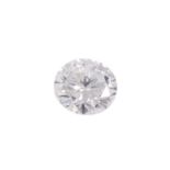 Loser Brillant von 0,48 ct,