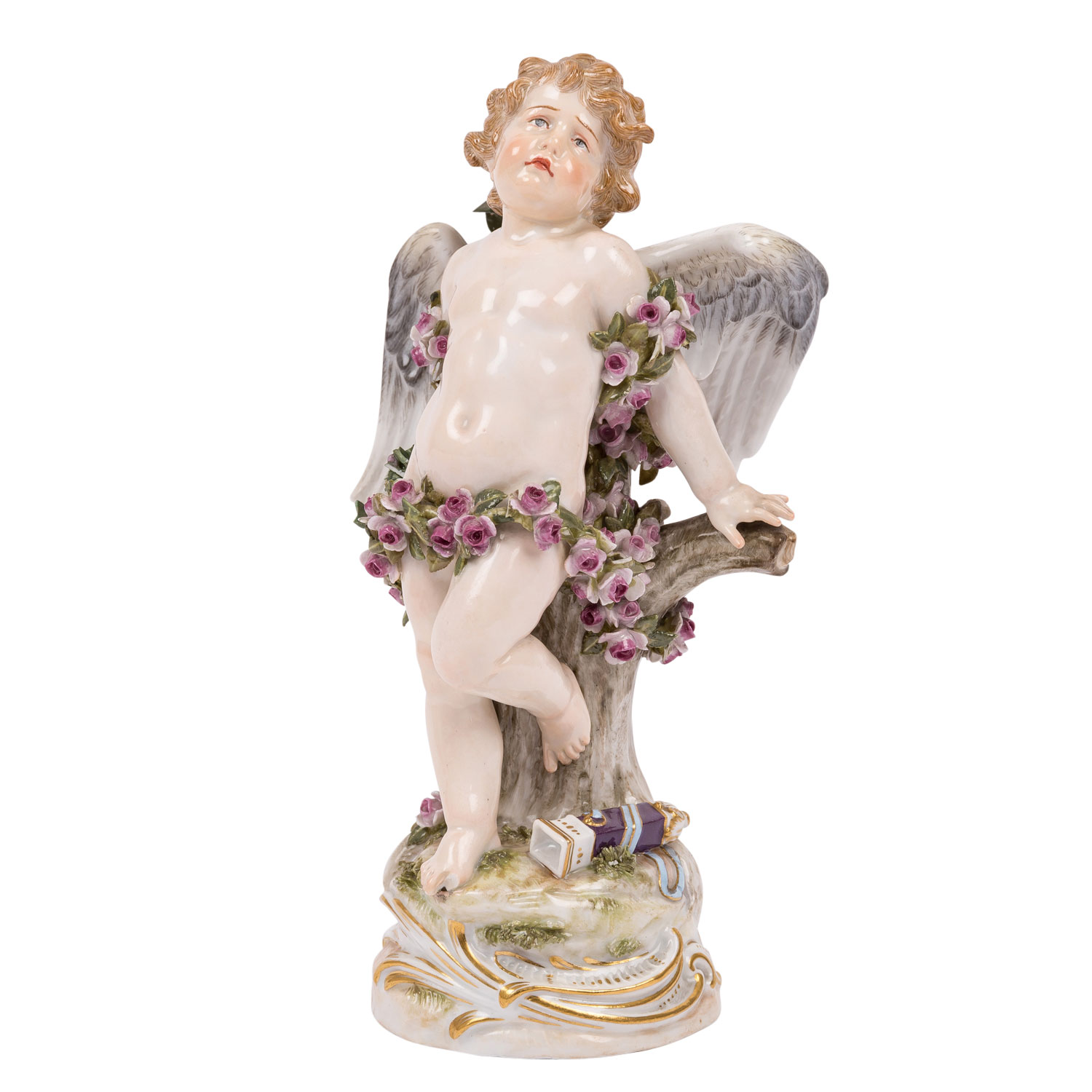 MEISSEN "Gefesselter Amor" 1850-1924