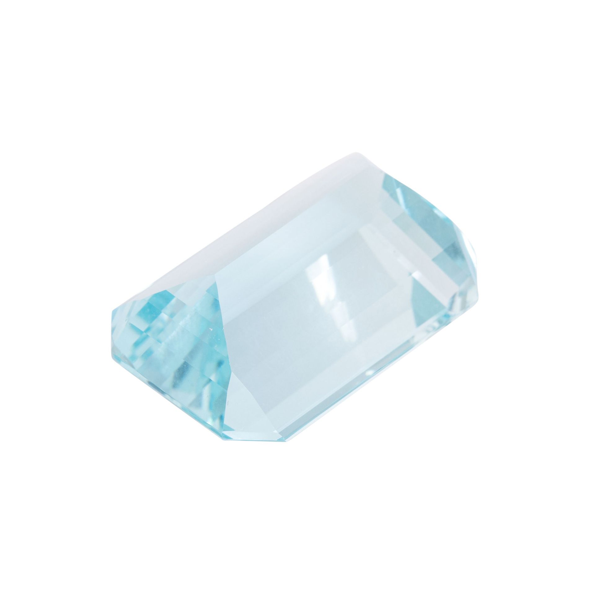 Loser Aquamarin von 49,2 ct, - Image 2 of 2