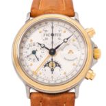 MAURICE LACROIX limitierter "Phase de Lune" Chronograph Ref. 02981.