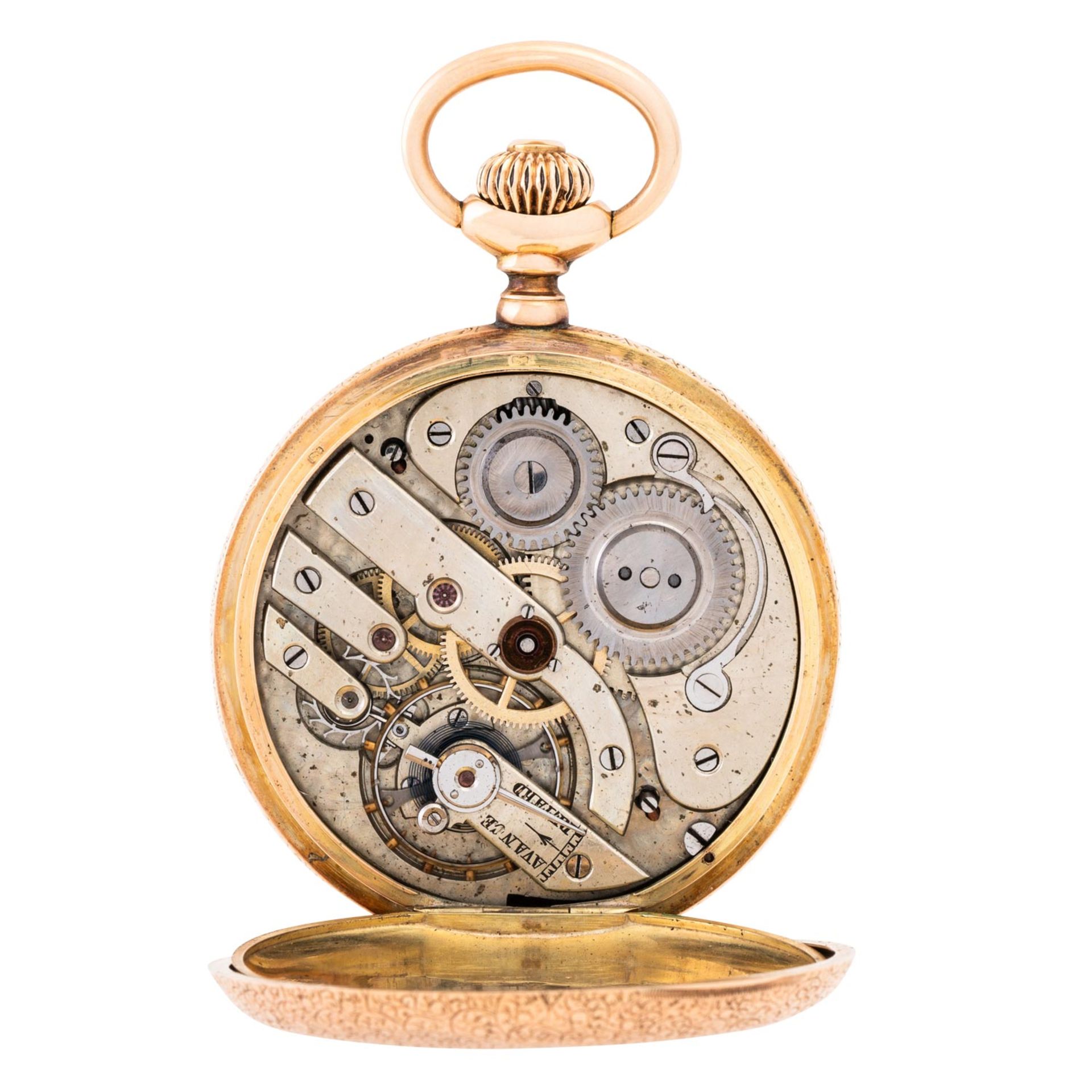 PERRET & FILS Habsavonette Taschenuhr.  - Bild 4 aus 12