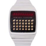 HEWLETT-PACKARD Taschenrechneruhr ca. 1977, Armbanduhr