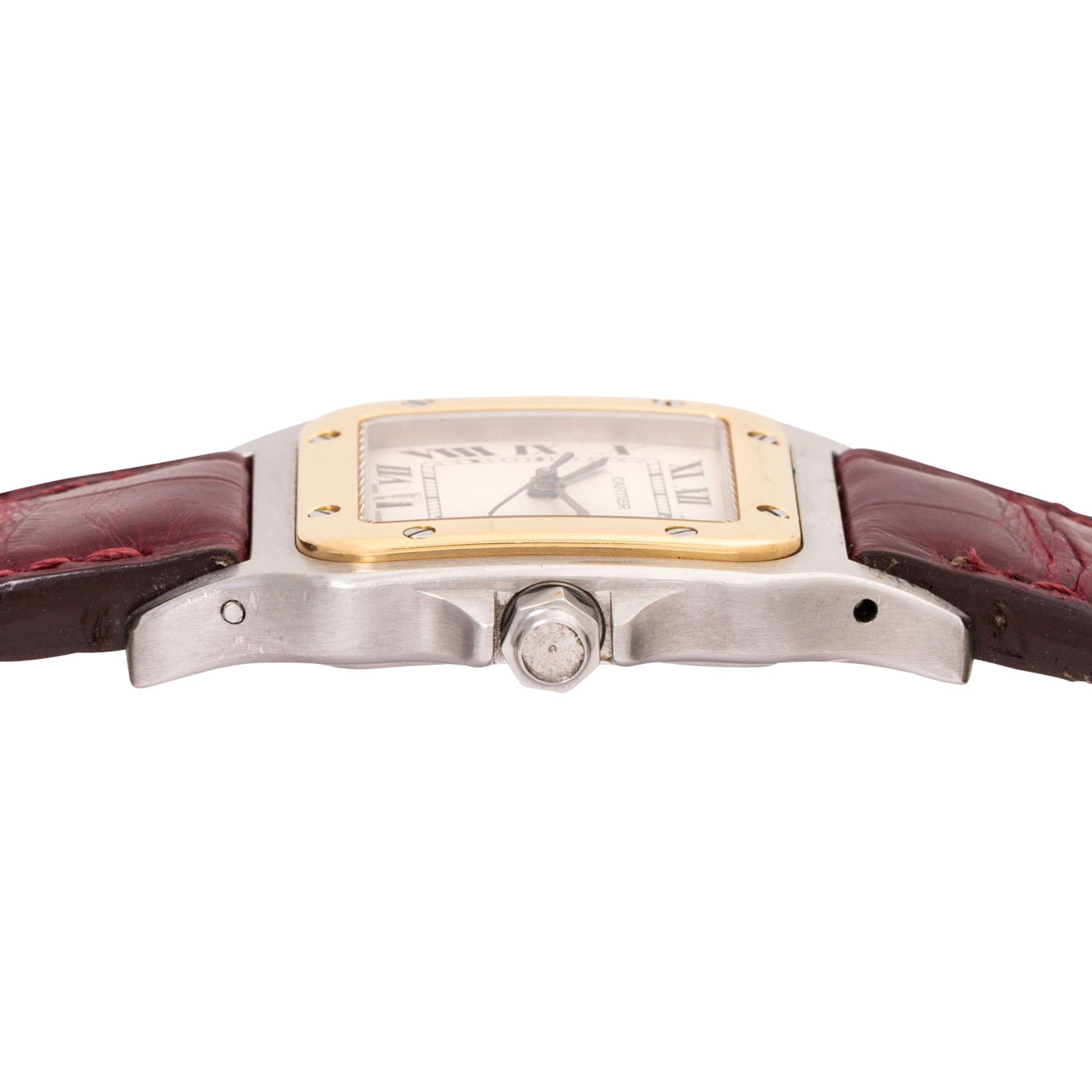 CARTIER Santos Galbée Ref. 187901 Herren Armbanduhr.  - Bild 3 aus 7