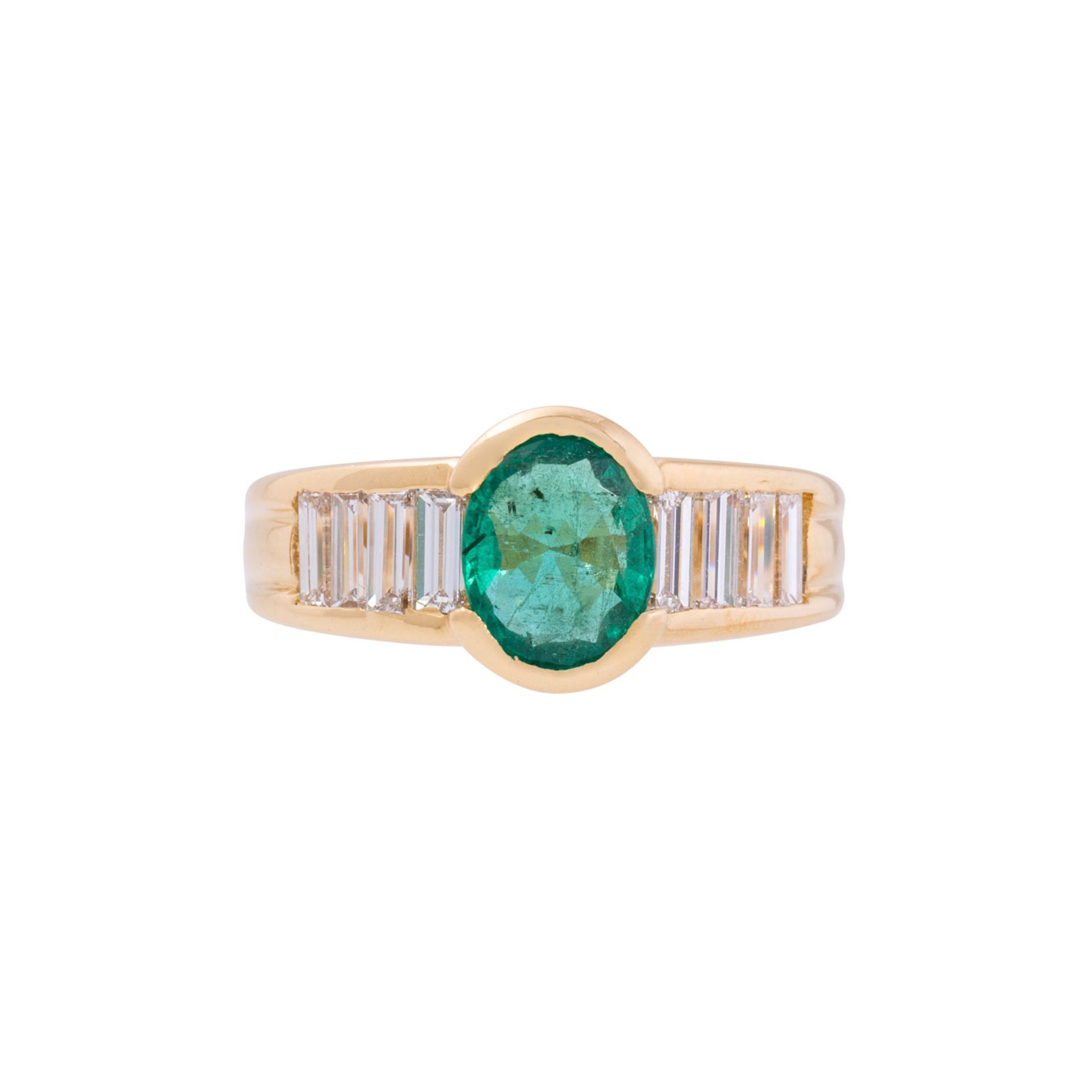 Ring mit Smaragd von ca. 1,0ct - Image 2 of 4