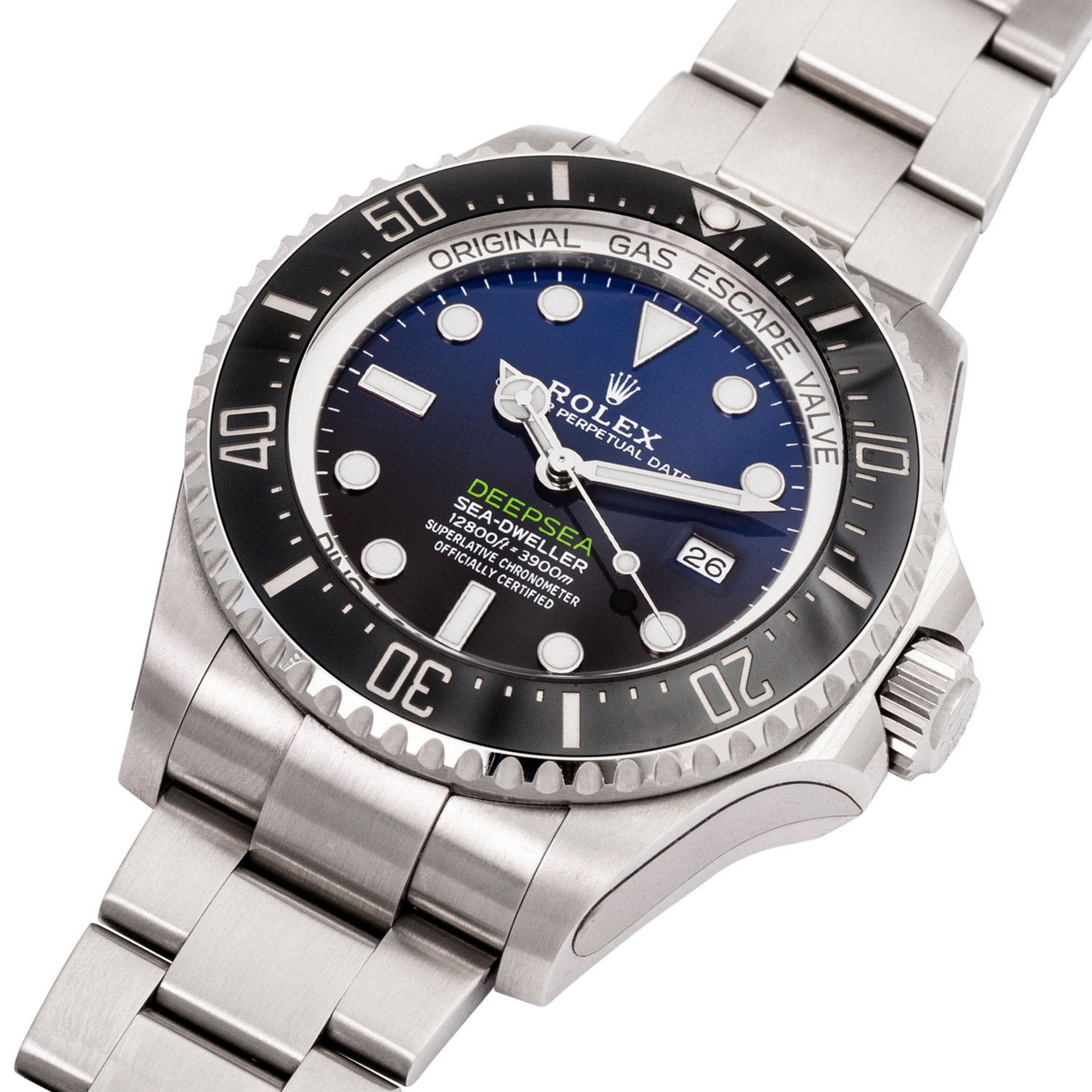 ROLEX Sea-Dweller DEEPSEA, D-Blue, James Cameron, Ref. 116660 Armbanduhr - Bild 5 aus 8