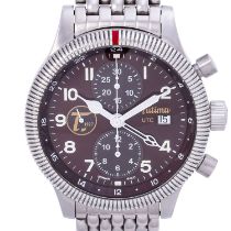 TUTIMA Grand Classic Havanna Fliegerchronograph Herren Armbanduhr.