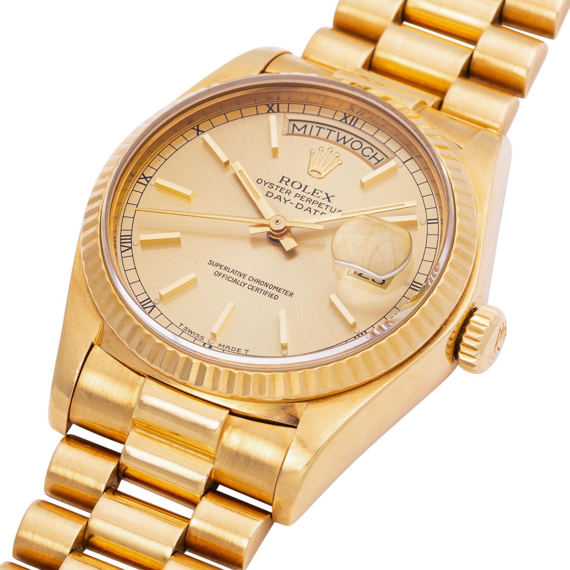 ROLEX Day-Date Ref. 18038 Herren Armbanduhr von 1980.  - Bild 5 aus 8