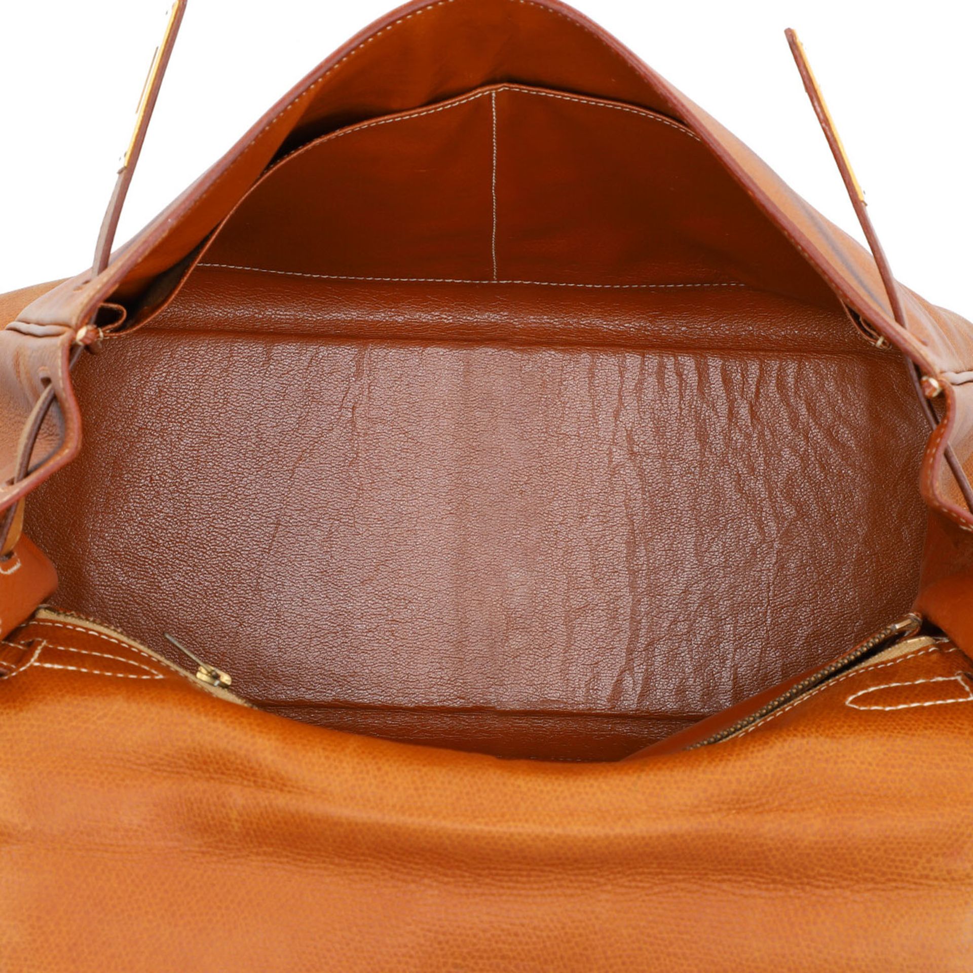 HERMÈS VINTAGE Henkeltasche "KELLY BAG 32", Koll.: 1978. - Bild 6 aus 10