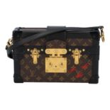 LOUIS VUITTON Umhängetasche "PETITE MALLE".