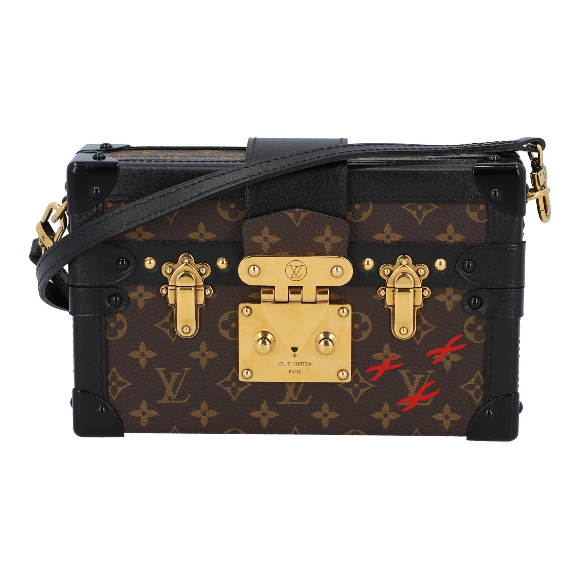 LOUIS VUITTON Umhängetasche "PETITE MALLE".