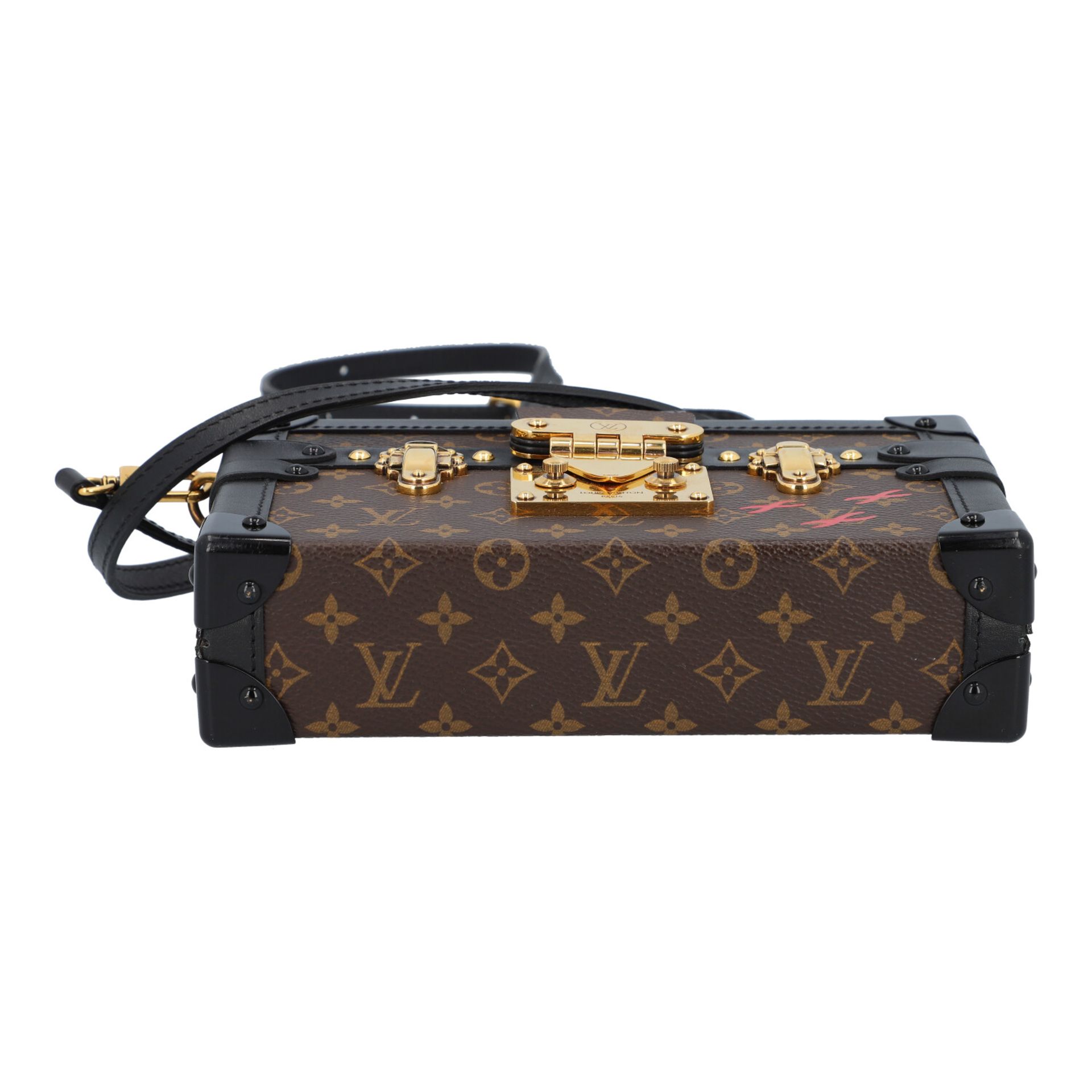 LOUIS VUITTON Umhängetasche "PETITE MALLE". - Bild 5 aus 8