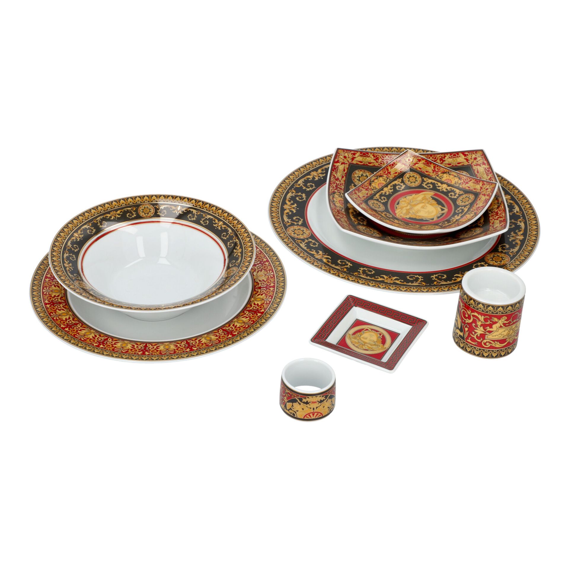 ROSENTHAL x VERSACE Service "MEDUSA" (35-Teilig). - Bild 6 aus 6