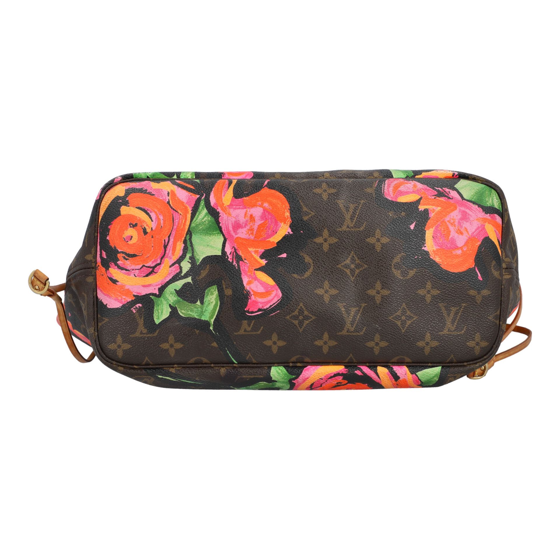 LOUIS VUITTON Shopper "NEVERFULL MM STEPHEN SPROUSE", Koll.: 2009. - Bild 5 aus 8