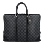 LOUIS VUITTON Aktentasche "PORTE DOCUMENTS VOYAGE".