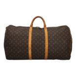 LOUIS VUITTON VINTAGE Weekender "KEEPALL 60".