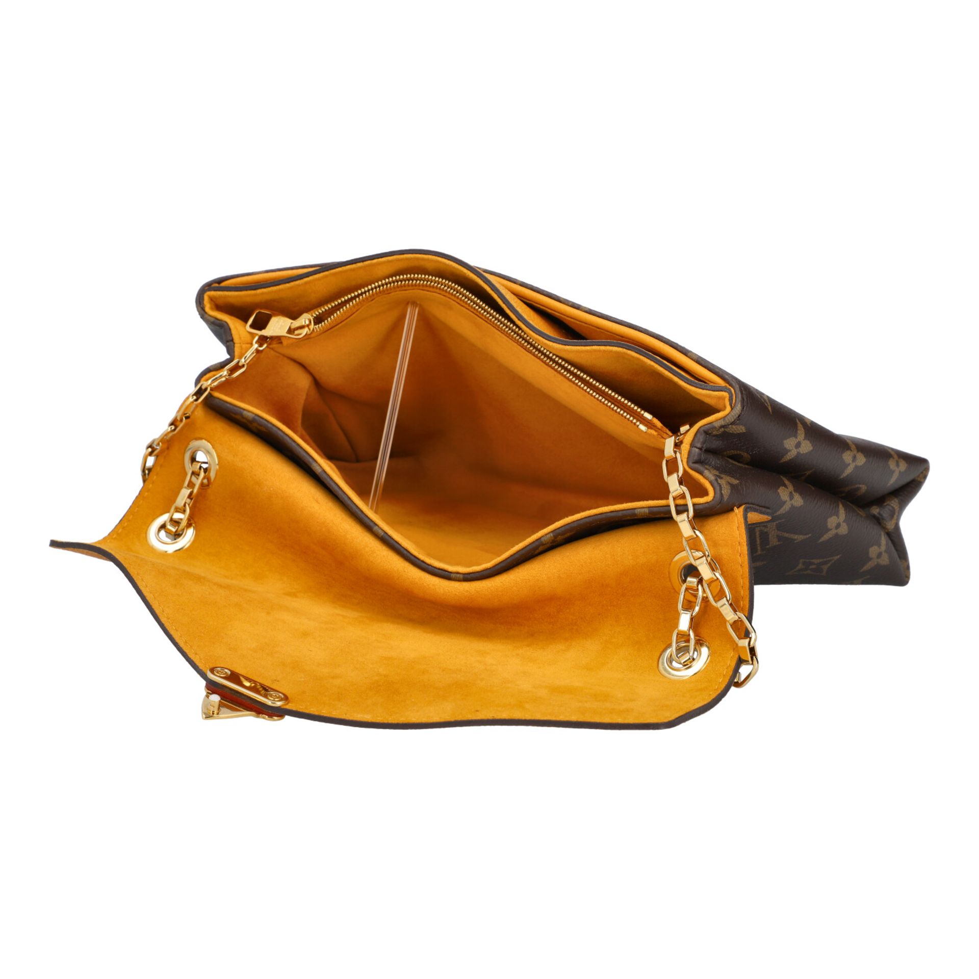 LOUIS VUITTON Schultertasche "CHAIN PALLAS". - Bild 6 aus 8