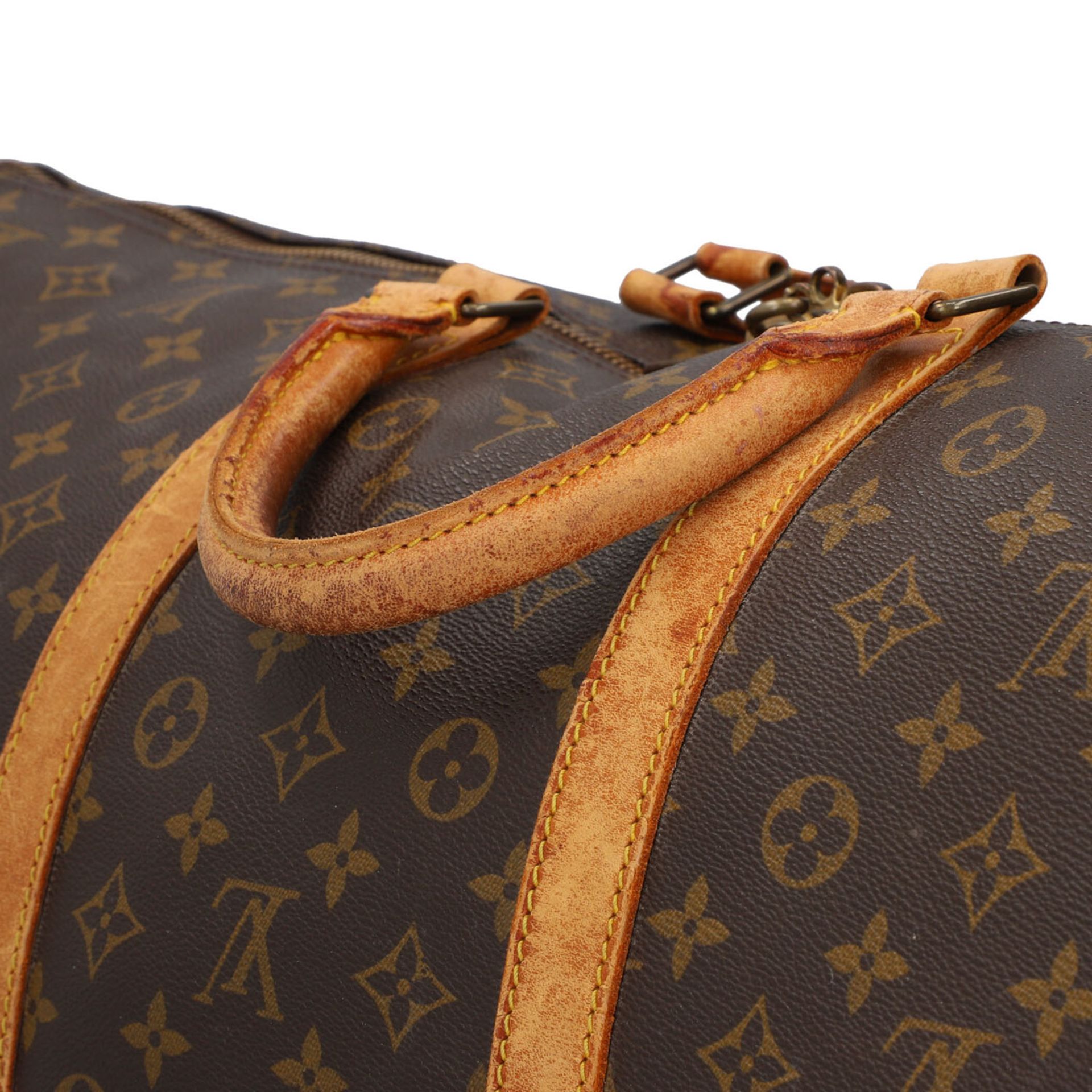 LOUIS VUITTON VINTAGE Weekender "KEEPALL 60". - Bild 7 aus 8