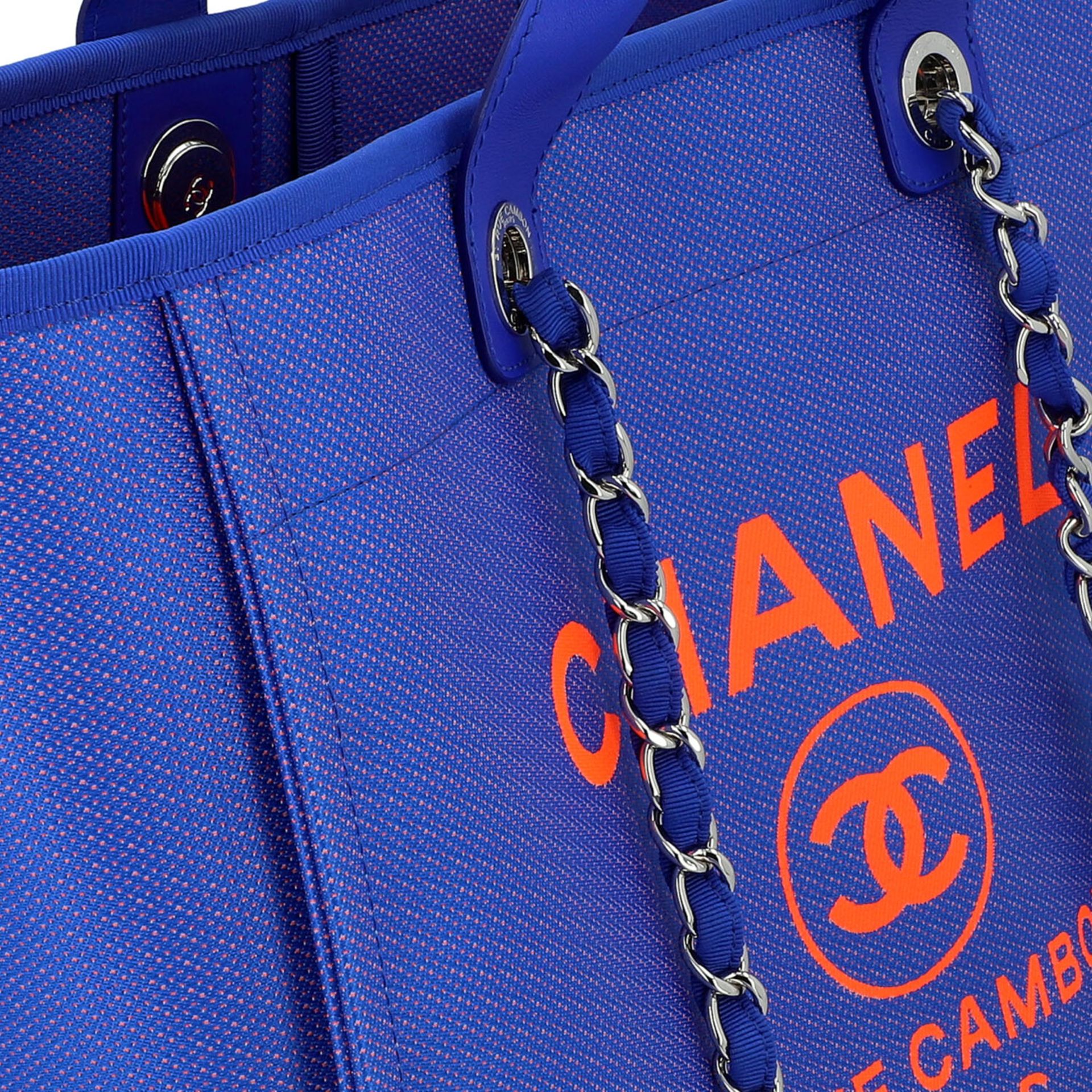 CHANEL Shopper "DEAUVILLE", Koll.: 2021-2022. - Bild 8 aus 8