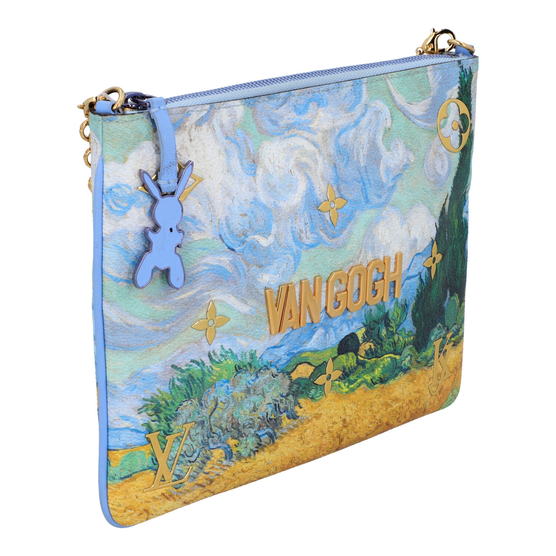 LOUIS VUITTON Pochette "MASTERS - VAN GOGH - JEFF KOONS", Koll.: 2017. - Bild 2 aus 6