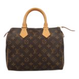 LOUIS VUITTON Henkeltasche "SPEEDY 25", Koll.: 2003, akt. NP.: 1.200,-€.