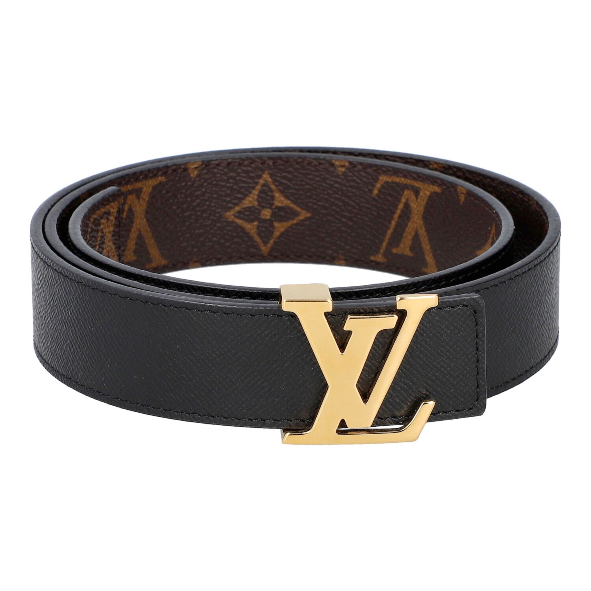 LOUIS VUITTON Wendegürtel "LV INITIALE 30 MM". - Image 2 of 3