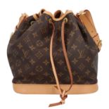 LOUIS VUITTON Schultertasche "PETIT NOÉ", Koll.: 2021/2022, akt. NP.: 1.350,-€.