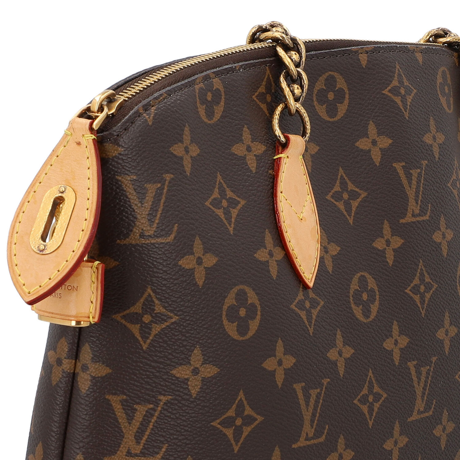 LOUIS VUITTON Schultertasche "LOCK IT CHAIN MM". - Image 7 of 7