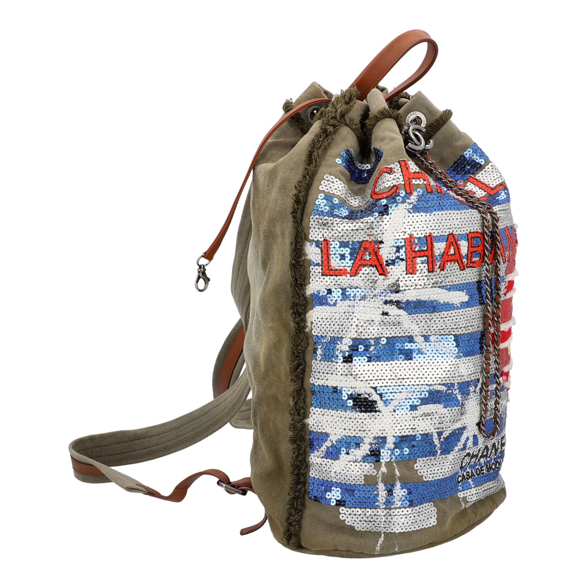 CHANEL Rucksack "CUBA LA HABANA", Koll.: 2016-2017. - Image 2 of 8