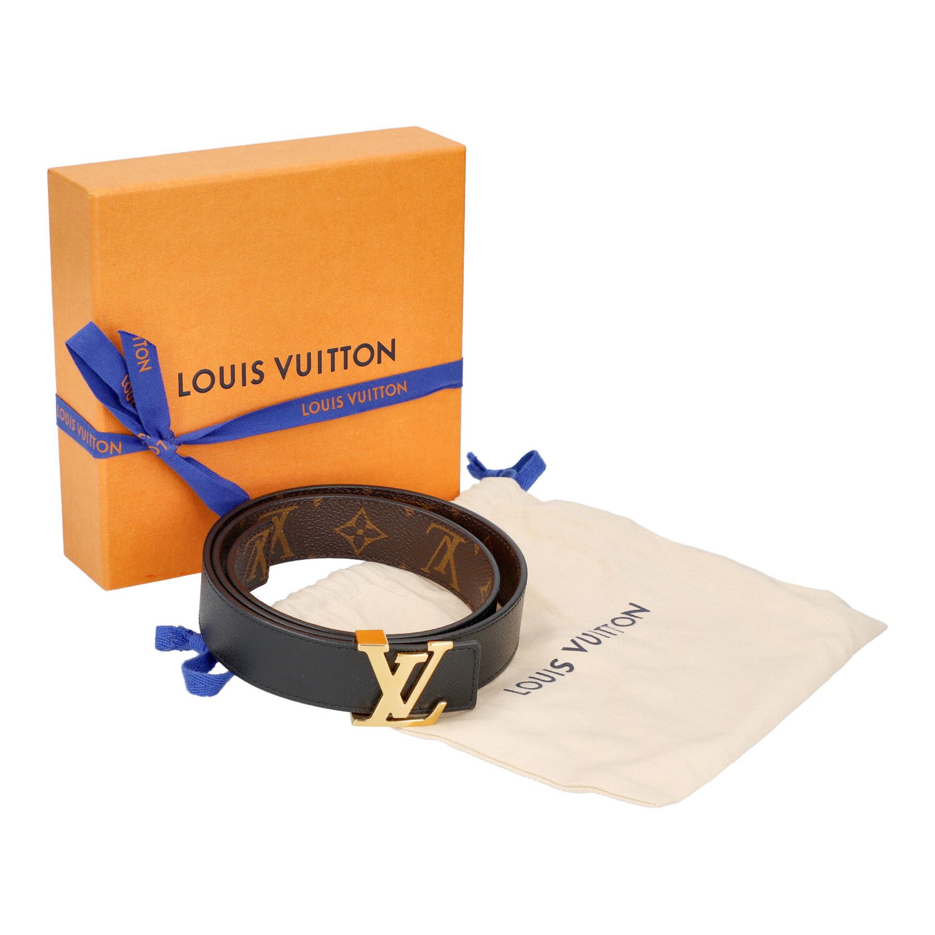 LOUIS VUITTON Wendegürtel "LV INITIALE 30 MM". - Image 3 of 3