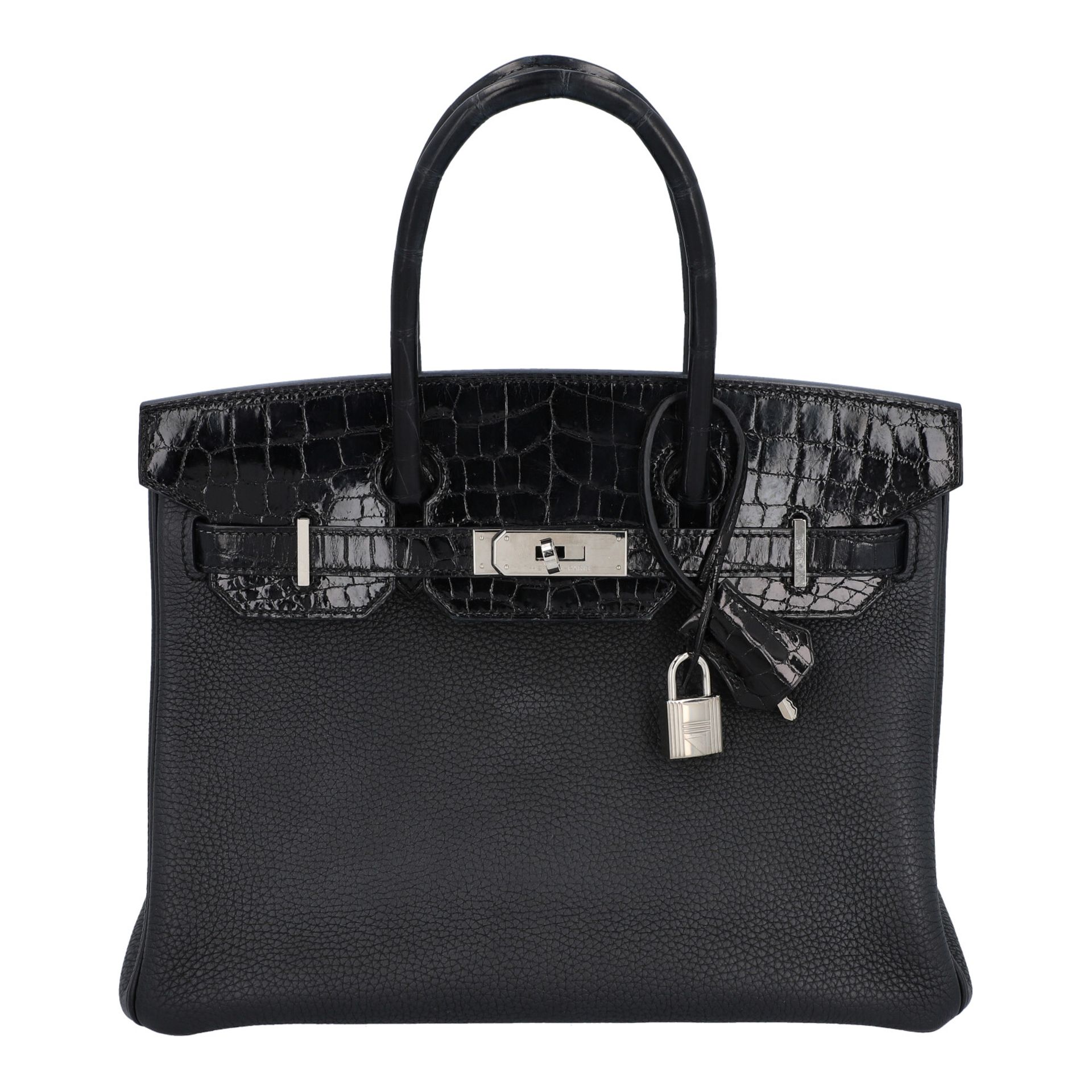 HERMÈS Handtasche "BIRKIN BAG 30 TOUCH".