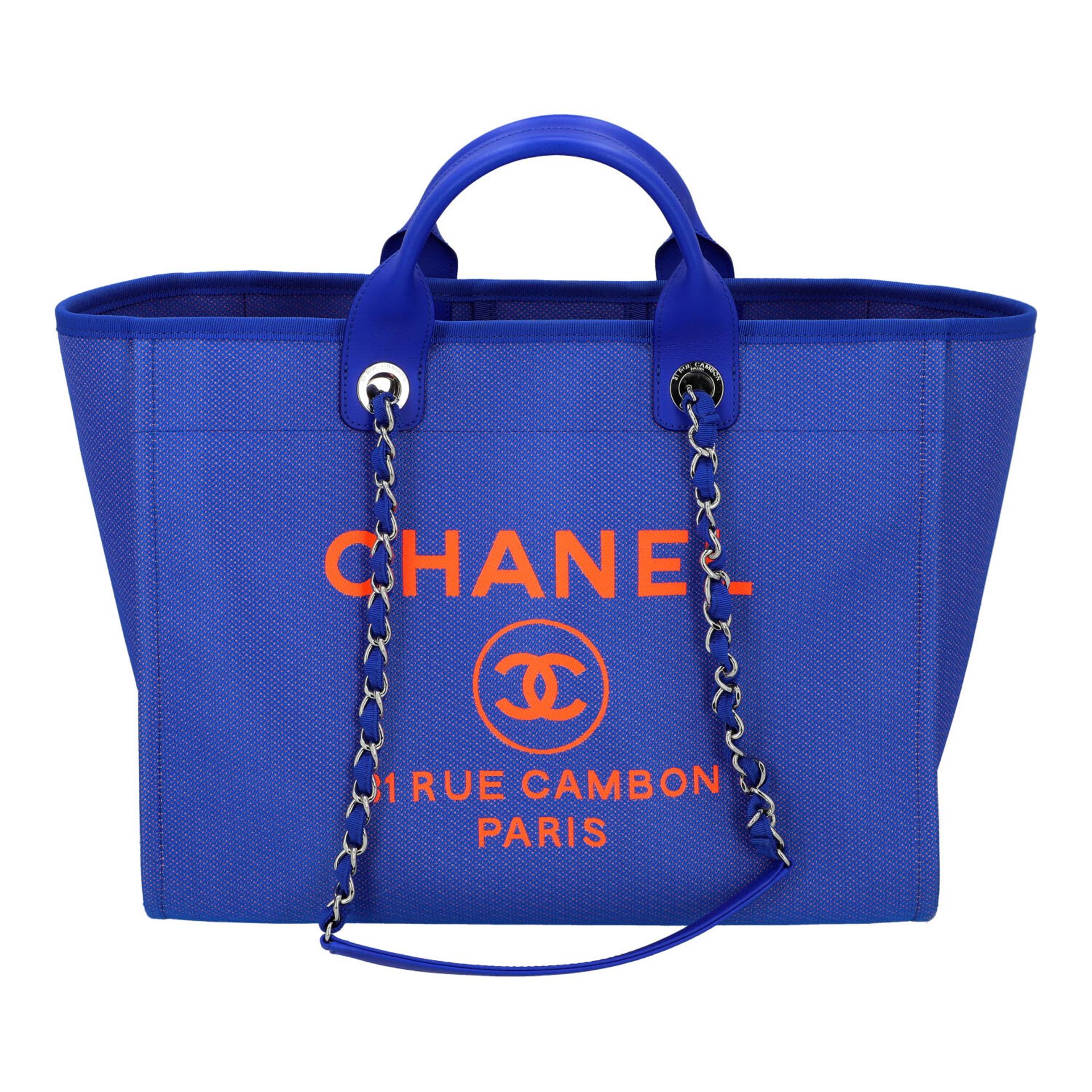 CHANEL Shopper "DEAUVILLE", Koll.: 2021-2022.