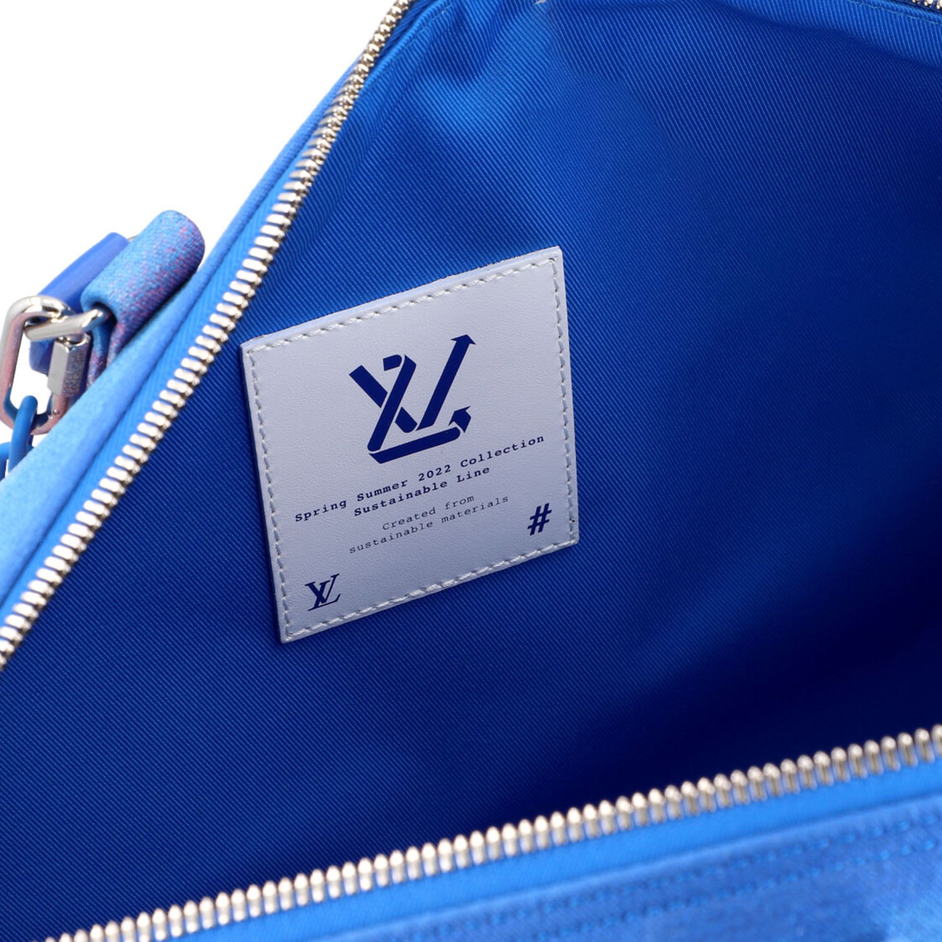 LOUIS VUITTON Weekender "KEEPALL 50B LANDSCAPE". - Bild 8 aus 8