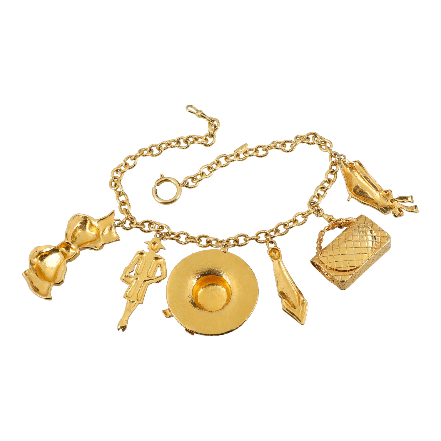 CHANEL VINTAGE Modeschmuck-Kette, Koll.: 70er Jahre. - Image 2 of 2